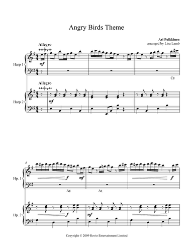 Angry Birds Theme (arr. Lisa Lamb)