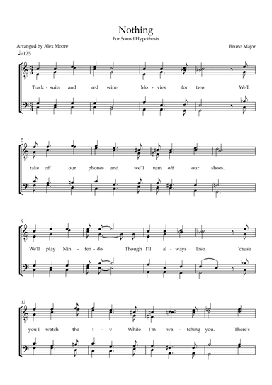 Nothin' On You (arr. Alex Moore)