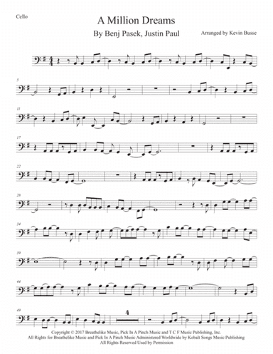 A Million Dreams (arr. Kevin Busse)