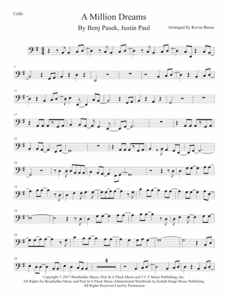A Million Dreams (arr. Kevin Busse)