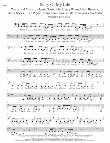 Story Of My Life (arr. Kevin Busse)