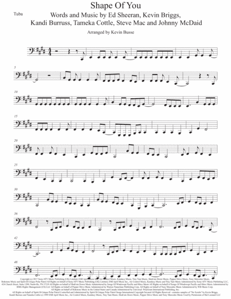 Shape Of You (arr. Kevin Busse)