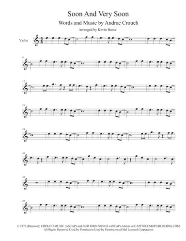 Soon And Very Soon (arr. Kevin Busse)