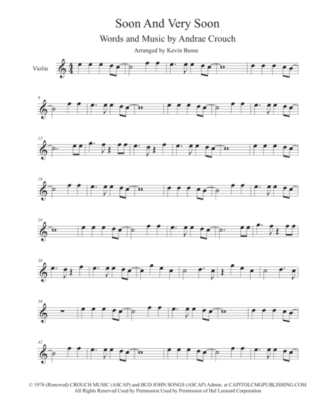 Soon And Very Soon (arr. Kevin Busse)