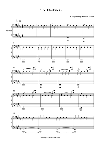 Pure Darkness