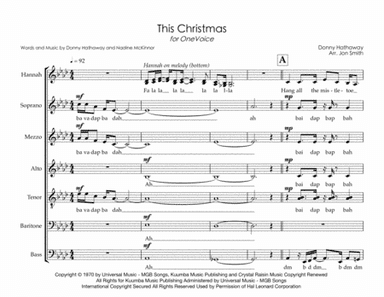 This Christmas (arr. Jon Smith)
