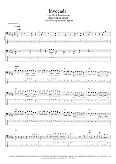 Invocada (arr. @hebinhoaguiar)