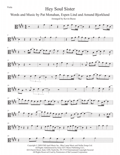 Hey, Soul Sister (arr. Kevin Busse)