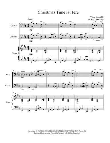 Christmas Time Is Here (arr. B. C. Dockery)