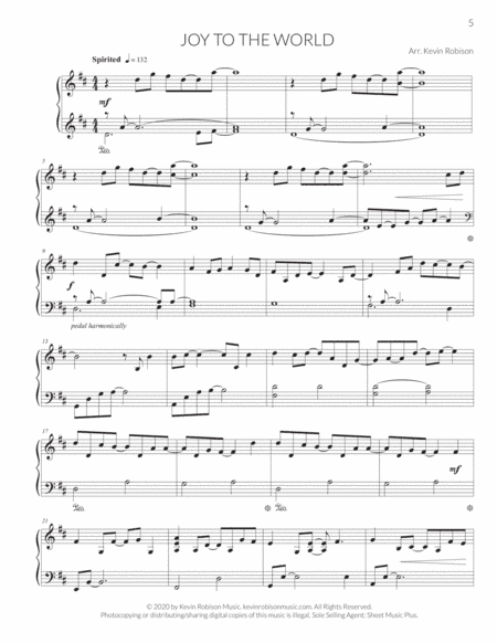 Joy to the World (from Winterludes) (arr. Kevin Robison)