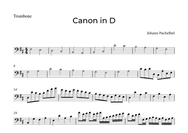 Canon in D (arr. Alex Nunes Rodrigues)