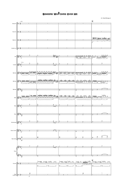 Someone watching over me (Indoor Drumline Show) (arr. David Moraga Jr.)