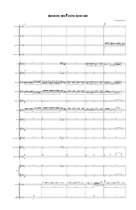 Someone watching over me (Indoor Drumline Show) (arr. David Moraga Jr.)