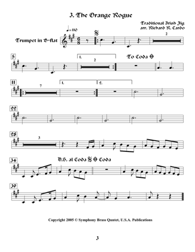 Legends & Tales of the Renaissance II (of Romance) - 3. The Orange Rogue (Trumpet) (arr. R.R.Cardo)