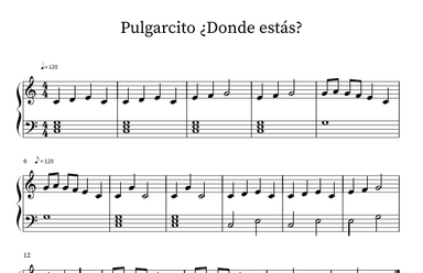 Pulgarcito (arr. Nivel iniciación)