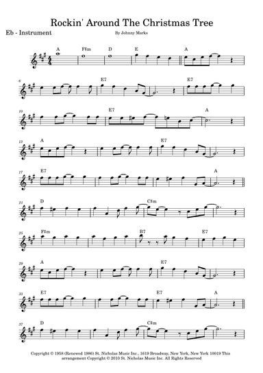 Rockin' Around The Christmas Tree (arr. Fabio Eduardo de Oliveira)