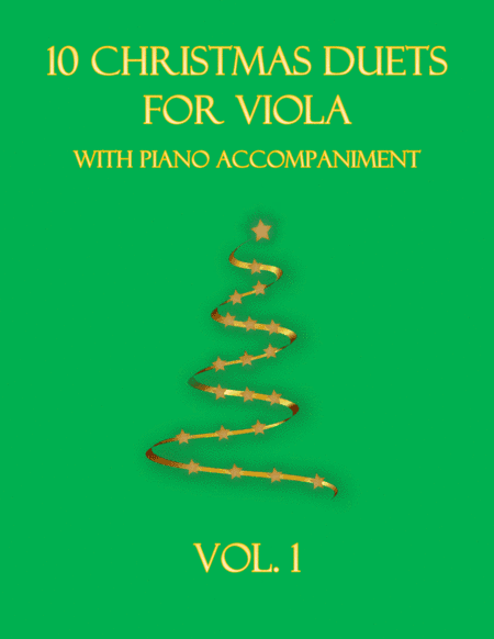 10 Christmas Duets for Viola with piano accompaniment vol. 1 (arr. B C Dockery)