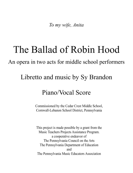 The Ballad of Robin Hood