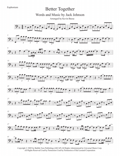 Better Together (arr. Kevin Busse)