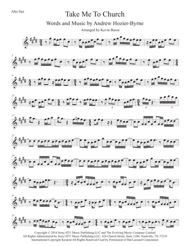 Take Me To Church (arr. Kevin Busse)