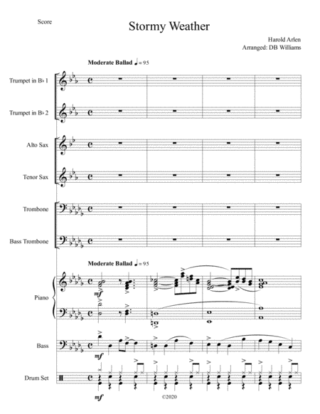 Stormy Weather (arr. DB Williams)