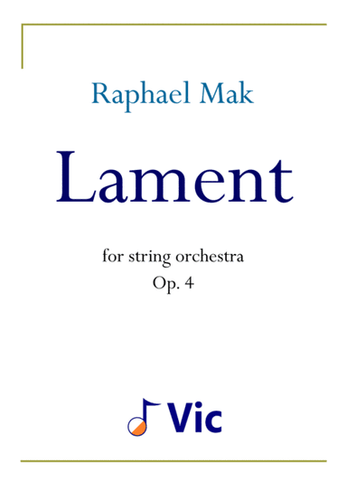 Lament, op. 4