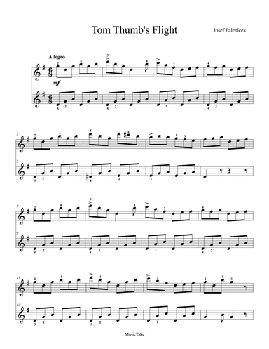 Tom Thumb's Flight (arr. Ben Choupak)