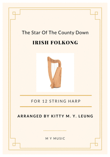 Star of the county down - 12 String Harp (arr. Kitty M. Y. Leung)