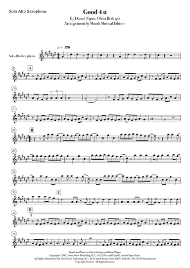 Good 4 U (arr. Mundi Musical Edition)