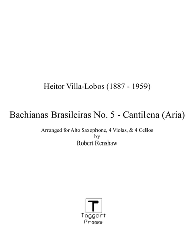 Aria (cantilena) (arr. Robert Renshaw)