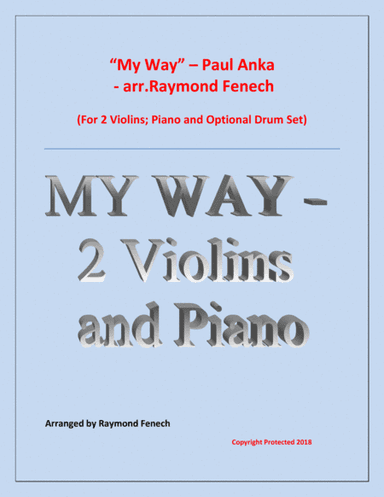 My Way (arr. Raymond Fenech)