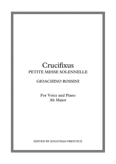 Crucifixus - Petite Messe Solennelle (Ab Major) (arr. Jonathan Prentice)