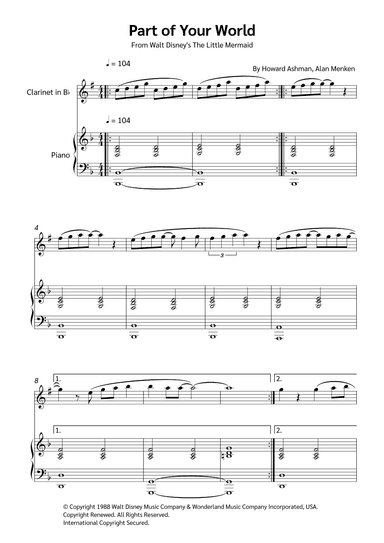 Part Of Your World (arr. Jackson Spindler)