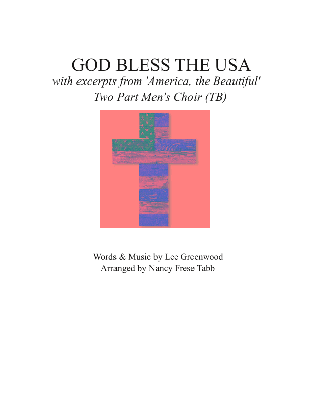 God Bless The U.s.a. (arr. Nancy Frese Tabb)