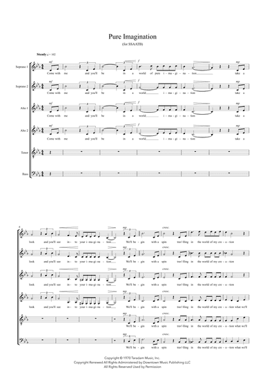 Pure Imagination (arr. Benny Lee)