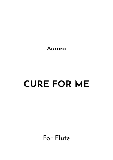 Cure For Me (arr. Jireh J.)