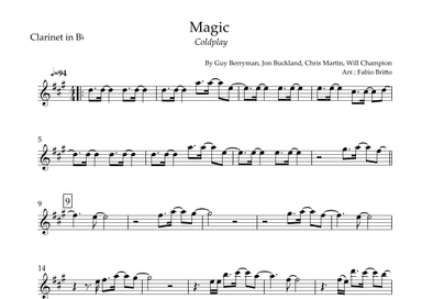 Magic (arr. Fabio Britto)