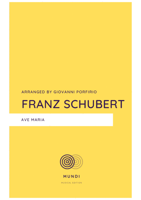 AVE MARIA - Schubert (intermediate piano) (arr. Giovanni Porfirio)