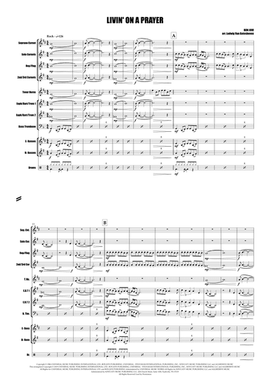 Livin' On A Prayer (arr. Jonathan Bates)
