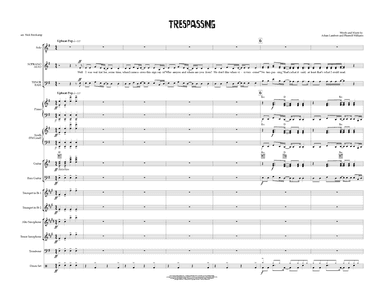 Trespassing (arr. Nick Brockamp)