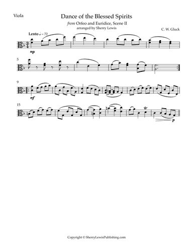 Dance of the Blessed Spirits (arr. Sherry Lewis)