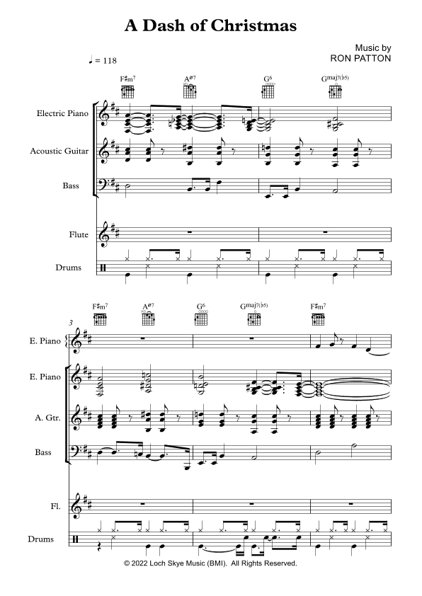 A Dash of Christmas (Full Orchestrated Version)