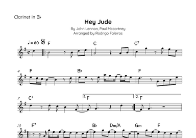 Hey Jude (arr. Rodrigo Faleiros)