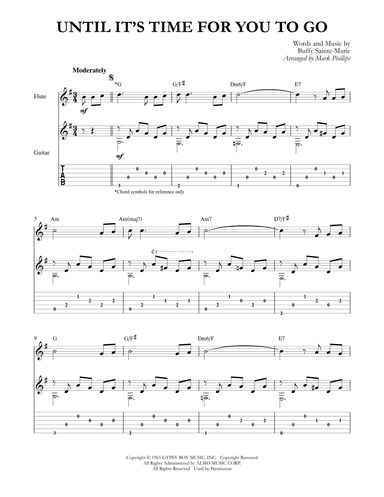 Until It's Time For You To Go (arr. Mark Phillips)