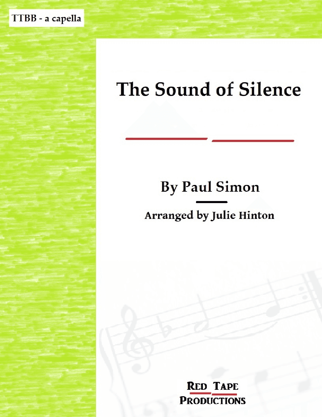 The Sound Of Silence (arr. Julie Hinton)