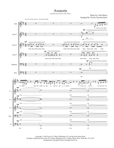 Assassin (arr. Kevin Cincotta-Guest)