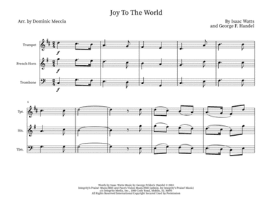 Joy To The World (arr. Dominic Meccia)