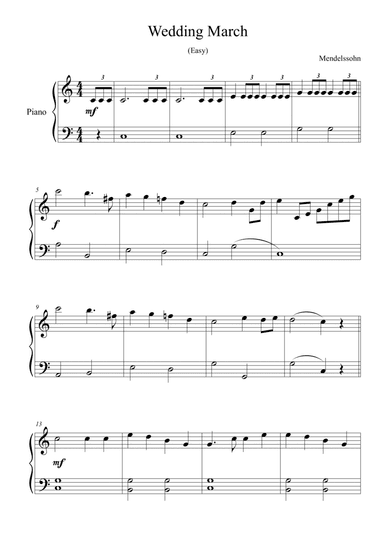 Wedding March (arr. Passoni Music)