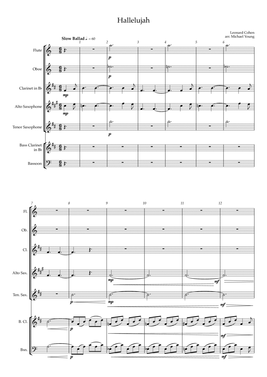 Hallelujah (arr. Michael Young)