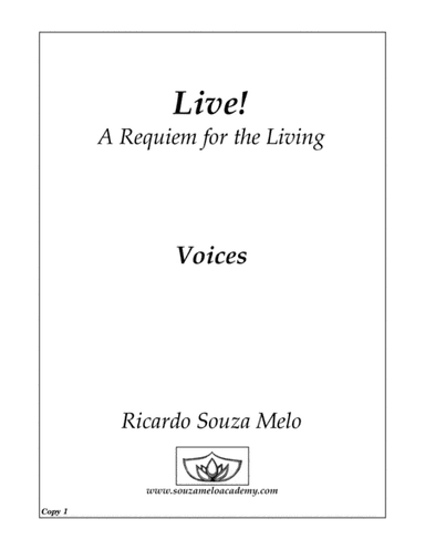Live! - Voice Parts Bundle of 15.